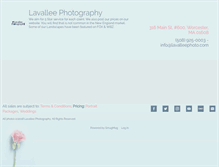 Tablet Screenshot of lavalleephoto.com